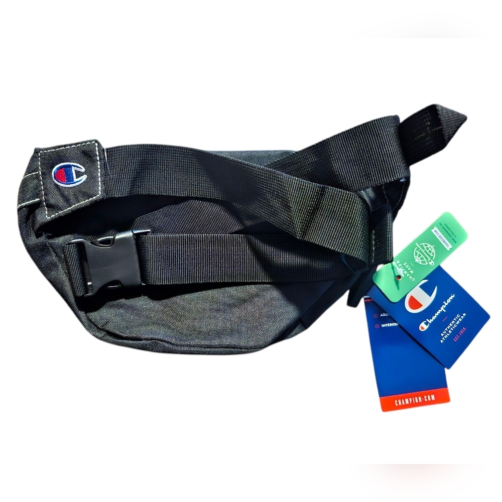 Champion Black Waist Bag/Fanny Pack - Picture 2 of 4